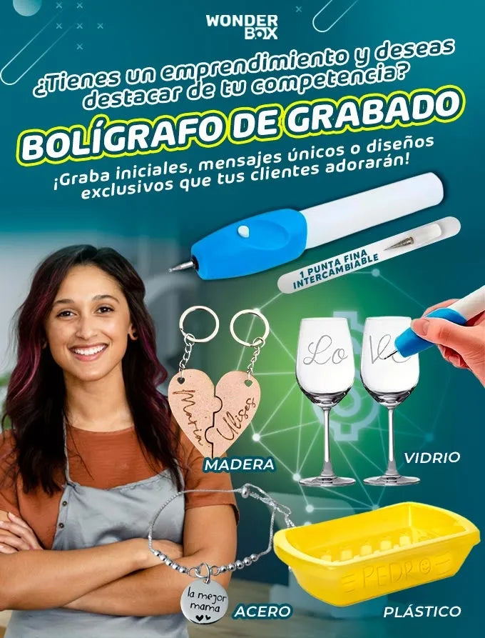 LAPIZ DE GRABADO | TODAS LAS SUPERFICIES