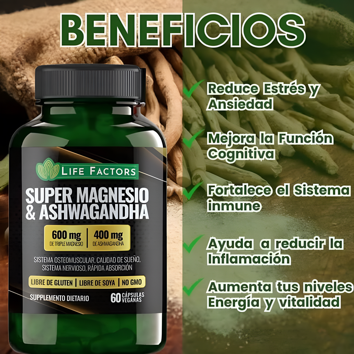 Super Magnesio & Ashwagandha