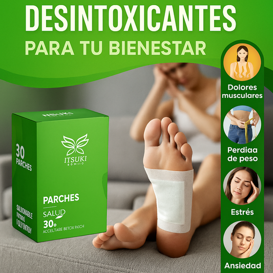 ITSUKI KENKO | 30 PARCHES DESINTOXICANTE
